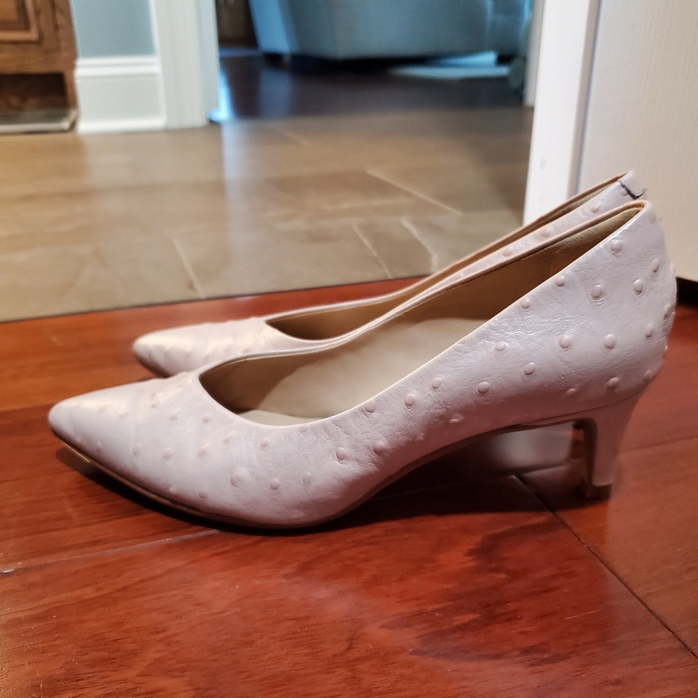 Clarks Swiss Dot Heels